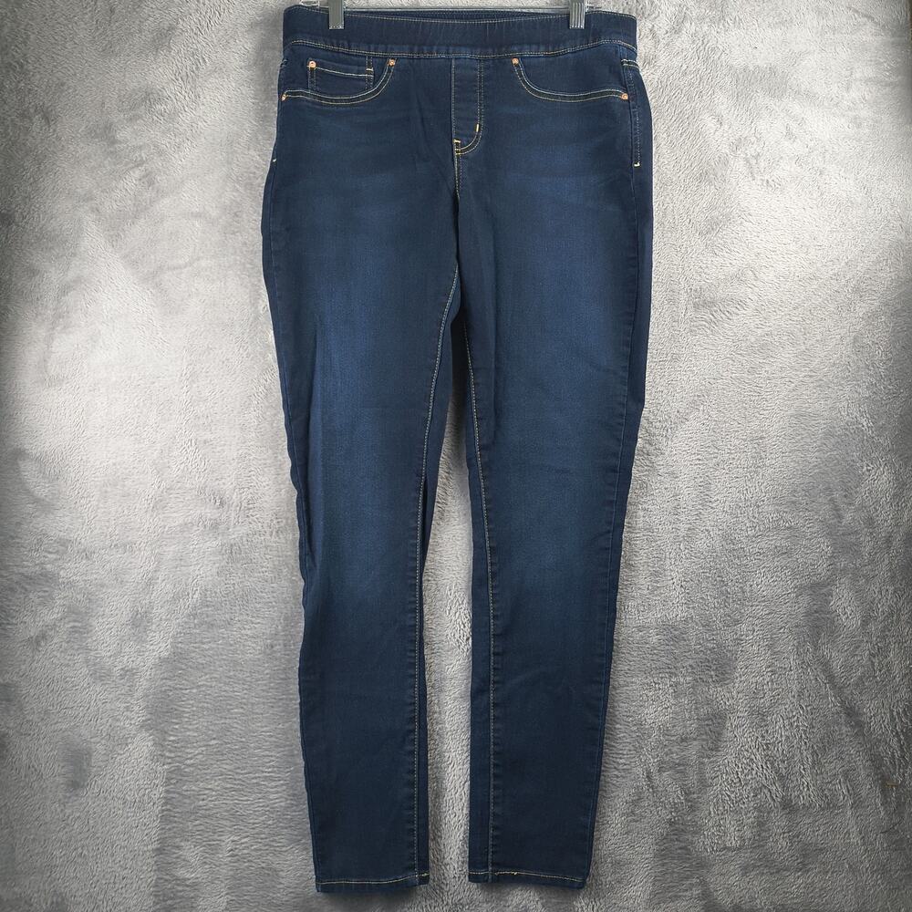 Signature By Levi Jeans Women’s 32x29 Blue Pull On Skinny Totally Shaping READ